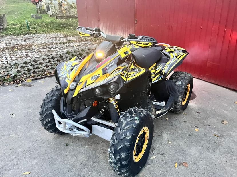 Can am Renegade 800xxc 2009r brak homologacji