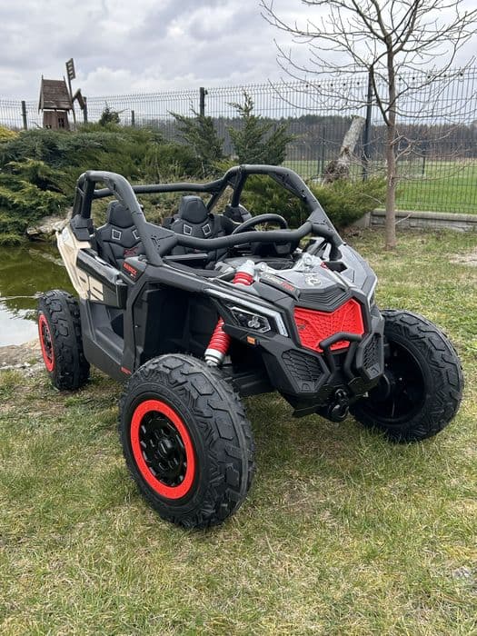 Auto Na Akumulator Maverick CAN-AM Turbo RS 4x200 Watt Pompowane Koła