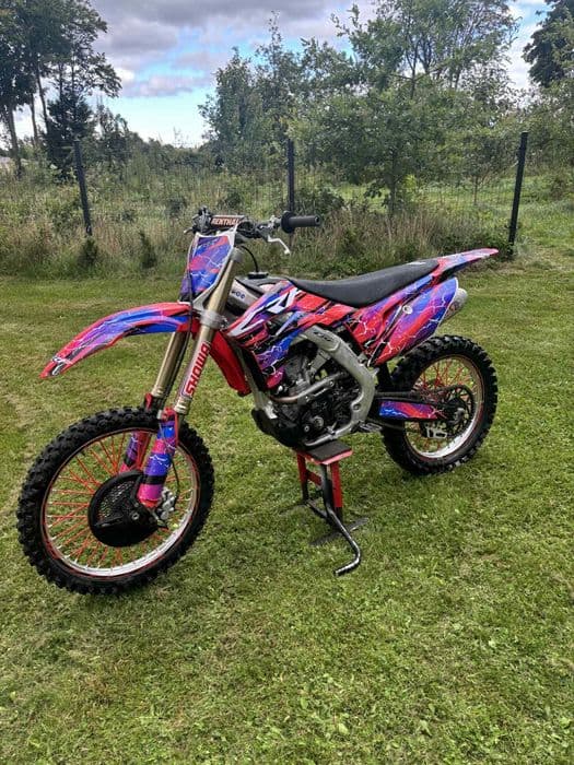 Honda crf 250 cross yzf kxf 450