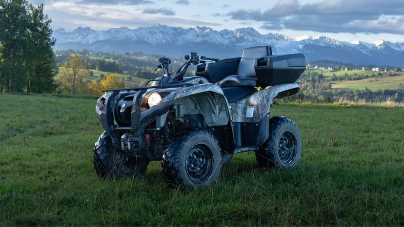 Yamaha Grizzly 700 FI • 1 właściciel • niski przebieg • pług