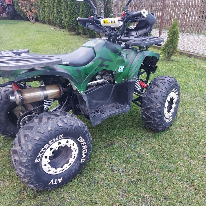 Quad atv 125 Xtr Fireshot 1+1 automat z wstecznym barton t rex apollo