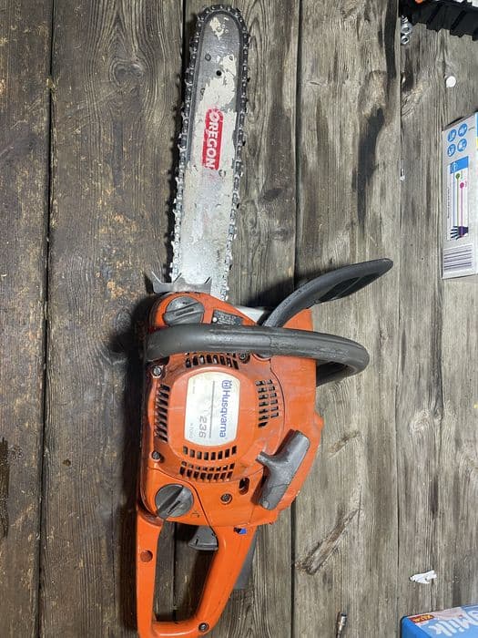 Piła Pilarka Husqvarna 236 po remoncie