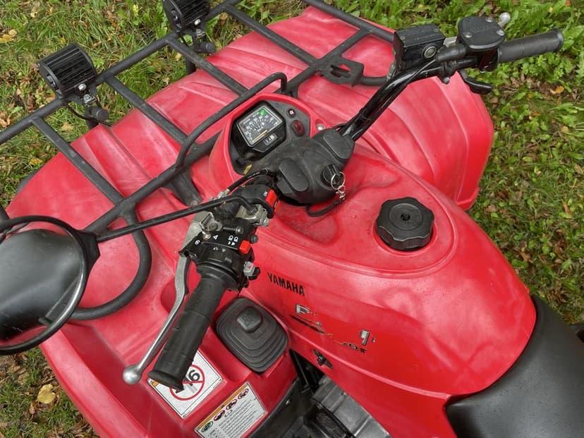 Yamaha bruin grizzly 350 homologacja