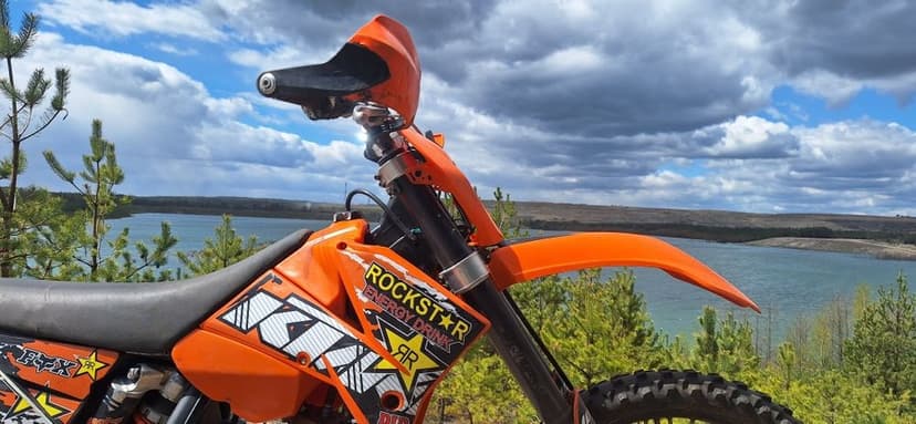 MOTO CROSS KTM SX 125 2006r NICASIL, głowica sportowa VHM, 30mth na tłoku, koła EXCEL, handbary