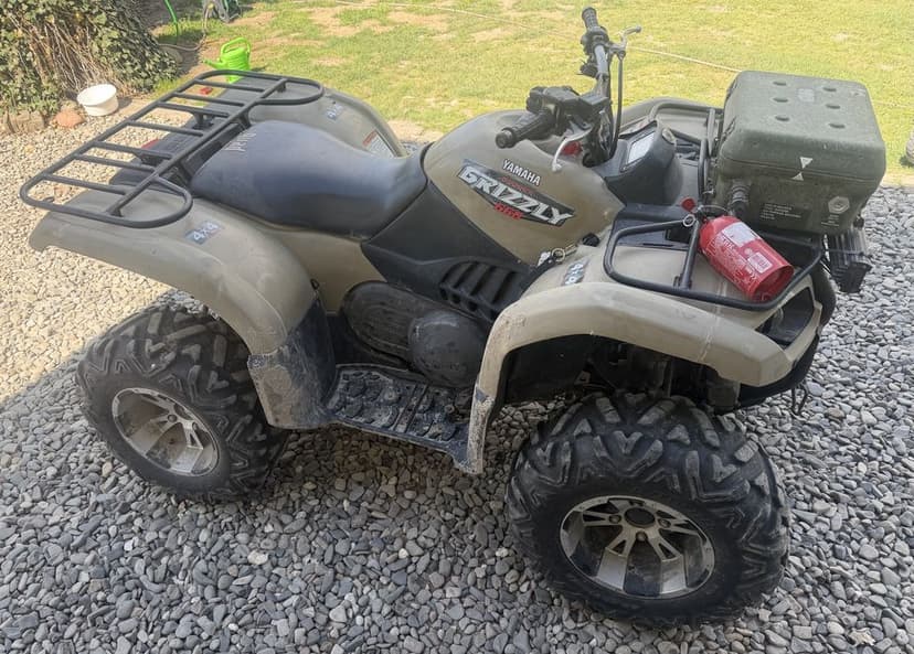 Yamaha grizzly 660 quad ATV 4x4