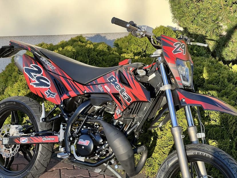Beta rr 50cc mocno doinwestowana supermoto