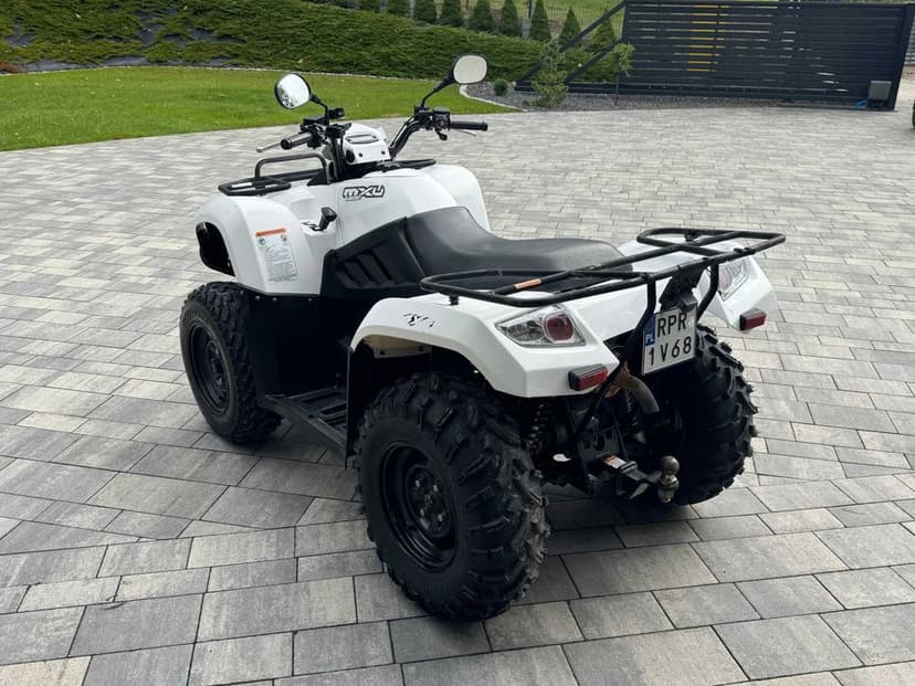 Quad Kymco mxu465 zarejestrowany w PL wyciągarka zadbany