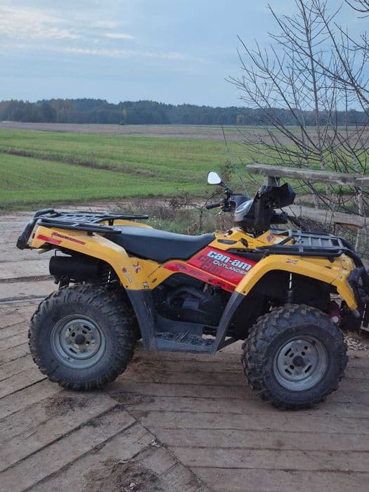 Zarejestrowany CAN AM 400, 2006 rok, KAT. B