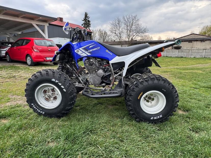 Yamaha raptor 250 z homologacją