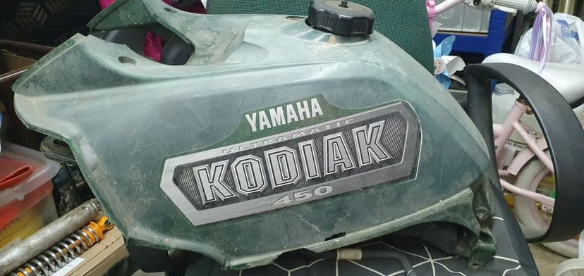 Pozostałości quad atv yamaha kodiak grizzly 400 450