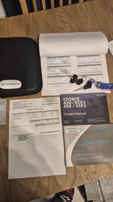 CF Moto 450L, 600km, oszczędzasz 6 tyś zł!
