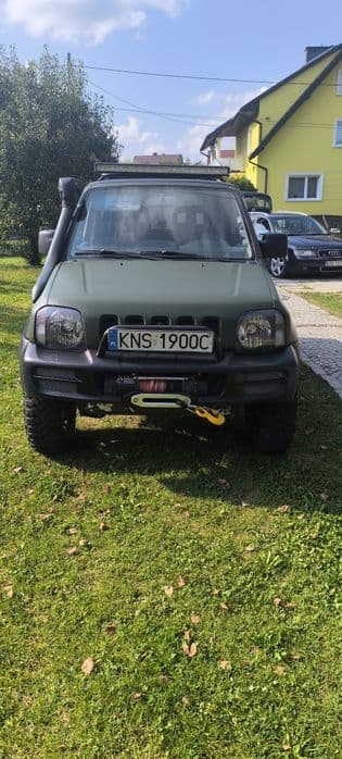 Suzuki Jimny 1.3 benzyna 2007 | Off-road, snorkel, wyciągarka, lift