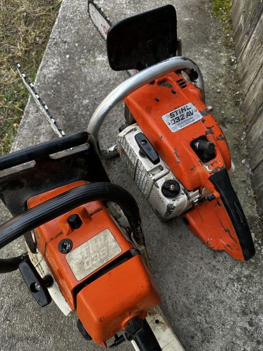 Dwie piły Sthil 036 sthil 032 KOMPLET piła spalinowa pilarka husqvarna