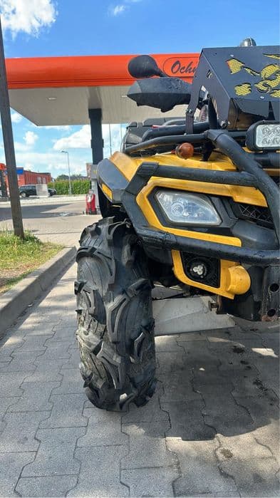Can am outlander 800r long, zamiana