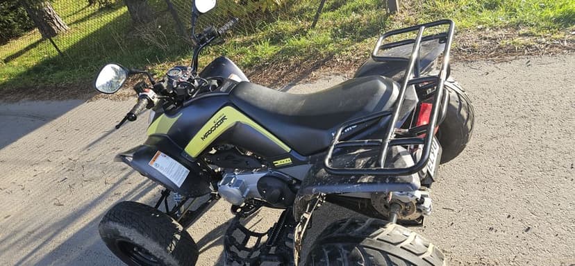 Kymco Maxxer, prawie nowy, zarejestrowany.