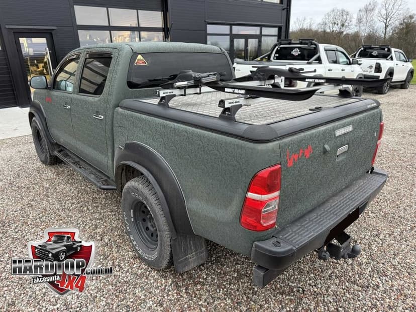 Pokrywa paki Aluminiowa Klapa Toyota Hilux 2005 Relingi Uchwyty rower