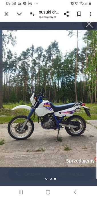 Suzuki DR 650 mały przebieg