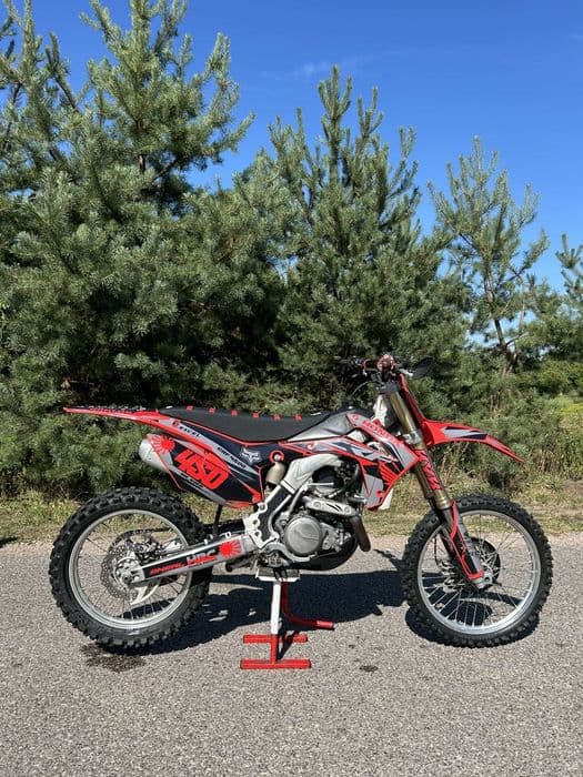Cross Honda crf 450 wtrysk 2-rurka