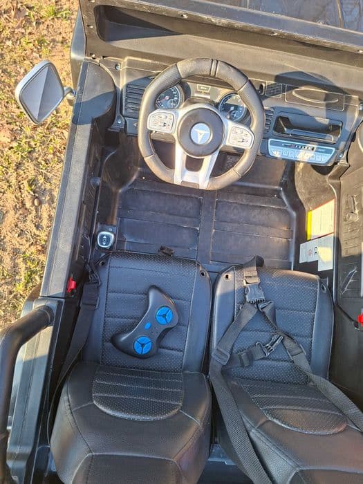 TOYOTA LAND CRUISER 4X4 2os 24V S316 czarny na akumulator