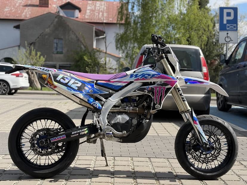 Yamaha WR 450 F Supermoto Homologacja