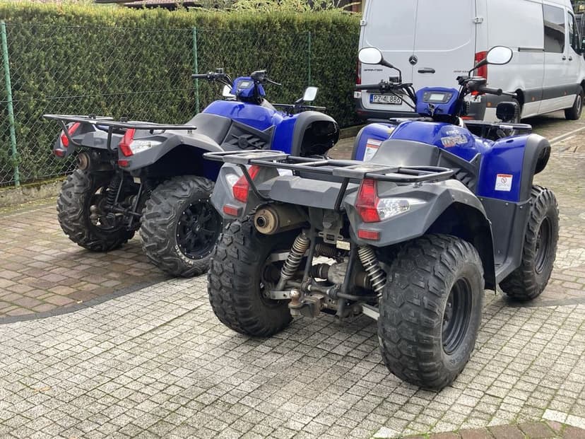 Kymco MXU 500 IRS, wtrysk, 4x4