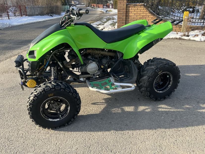 Quad Kawasaki KFX 700 V-Twin, HMF! Transport!