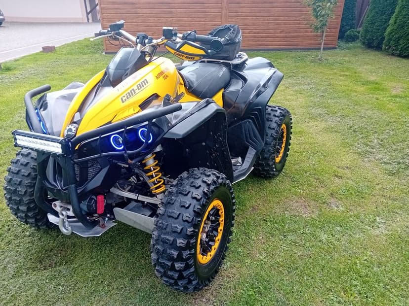 Can am renegade 800r zarejestrowany ringi wspomaganie wyciągarka 2011r