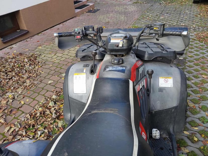 Quad Linhai ATW 4x4 2011 / 2012 rok z pługiem i wciagarką - polecam