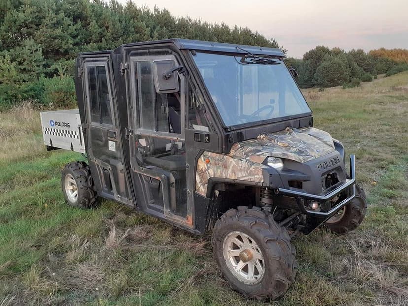 KABINA DRZWI Dach Szyba Polaris Ranger Crew 800 900 CZĘŚCI