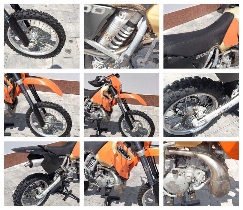 KTM EXC 200 GS, 2T, 2002 r. WP, raty na oświadczenie, transport!
