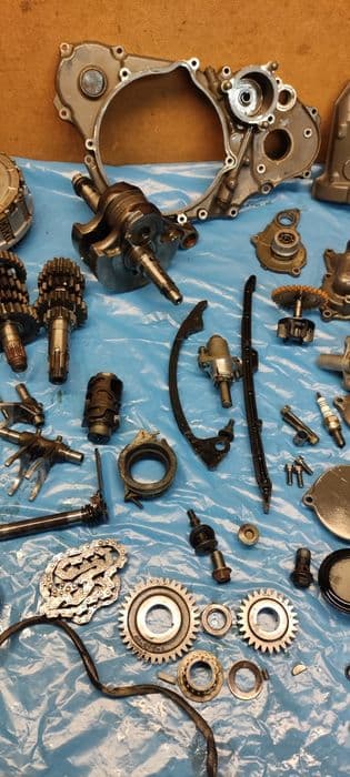 Silnik wał skrzynia sprzęgło części Suzuki DRZ DR-Z 400 Y E S SM