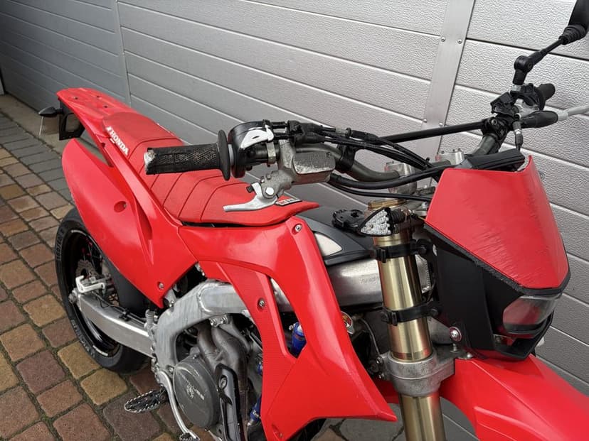 Honda CRF 450 Supermoto 4T Homologacja Honda Crf Enduro deliktanie uszkodzona