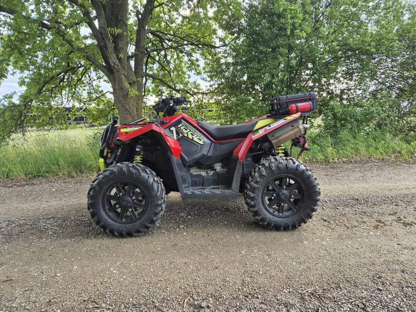 Polaris Scrambler 1000XP 2018r Maxiss BIGHORN FOX Wyciągarka