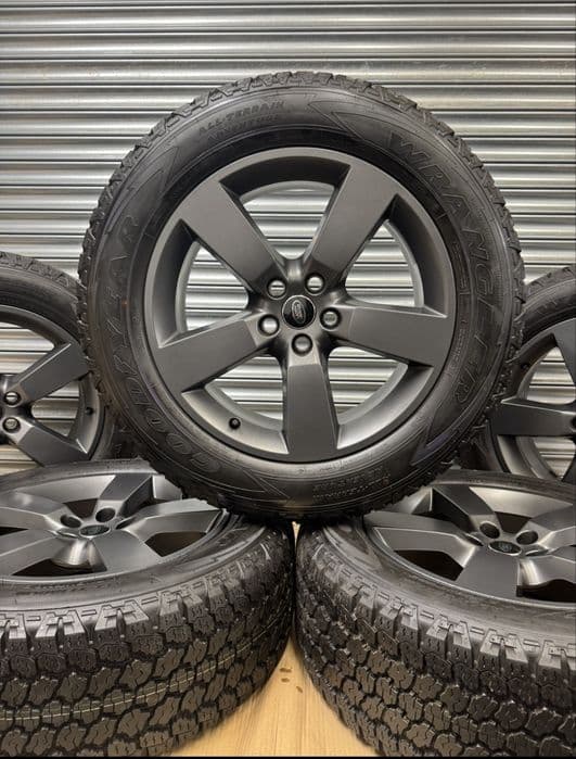 Nowe Koła Alufelgi Land Rover Defender 20” Goodyear All Terrain 255/60 Oryginał 5szt TPMS