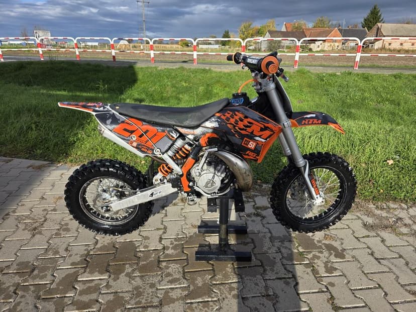 Ktm sx65 po remoncie