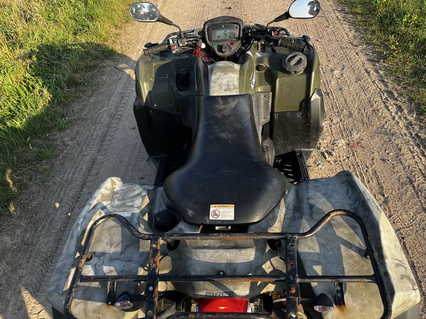 Suzuki kingquad 450 zarejestrowany 4x4 WTRYSK quad terenowy offroad