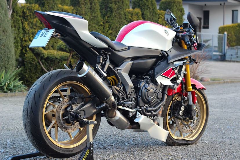 Yamaha YZF 690 ! R7 ! 2022r ! ABS ! Wydech MIVV ! USZKODZONA ! -RATY-