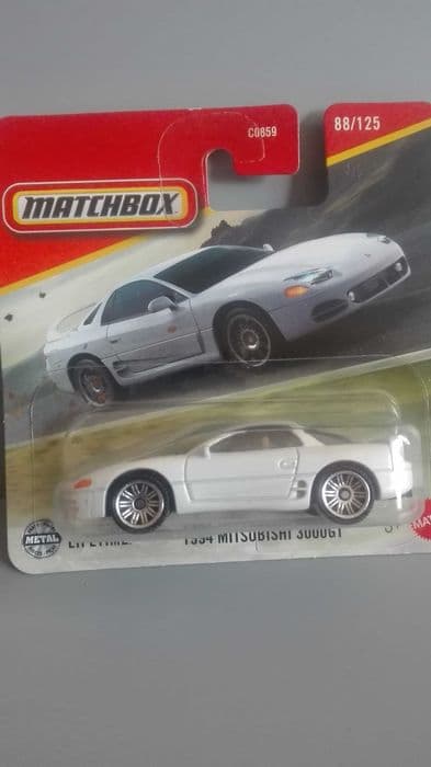 Matchbox zestaw 3 sztuk: Toyota 4Runner i RAV4 Mitsubishi 3000GT