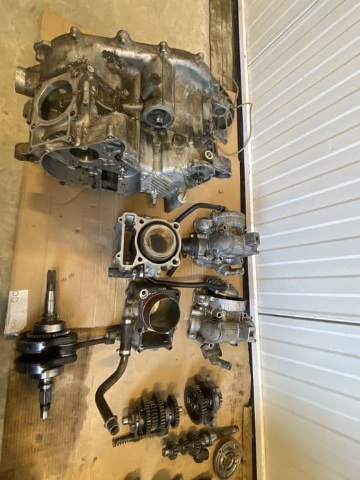 Pompa oleju magneto stator dekiel skrzynia wałek grizzly 450 wolwerine