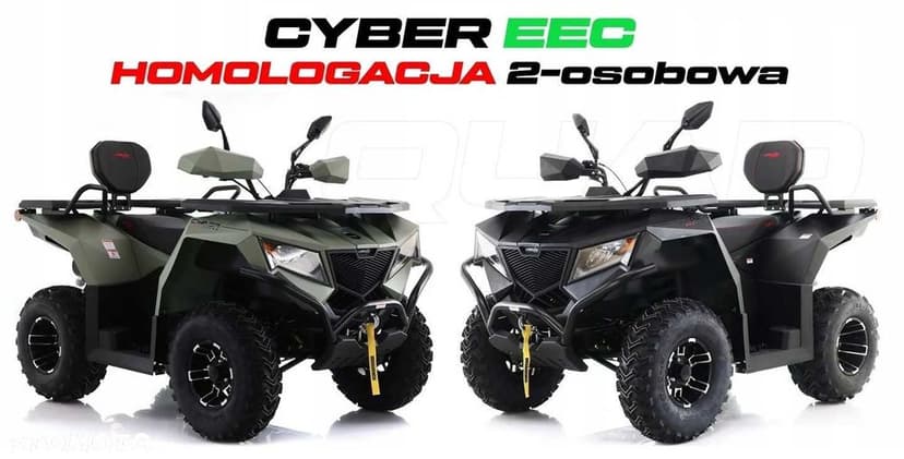 Quad ASIX CYBER 250 Homologacja 2 os. Wspomaganie Raty Dowóz 24 H