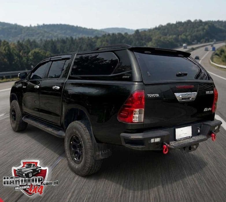 Zabudowa paki HardtopToyota Hilux Revo 2015+ Szyby Uchylne