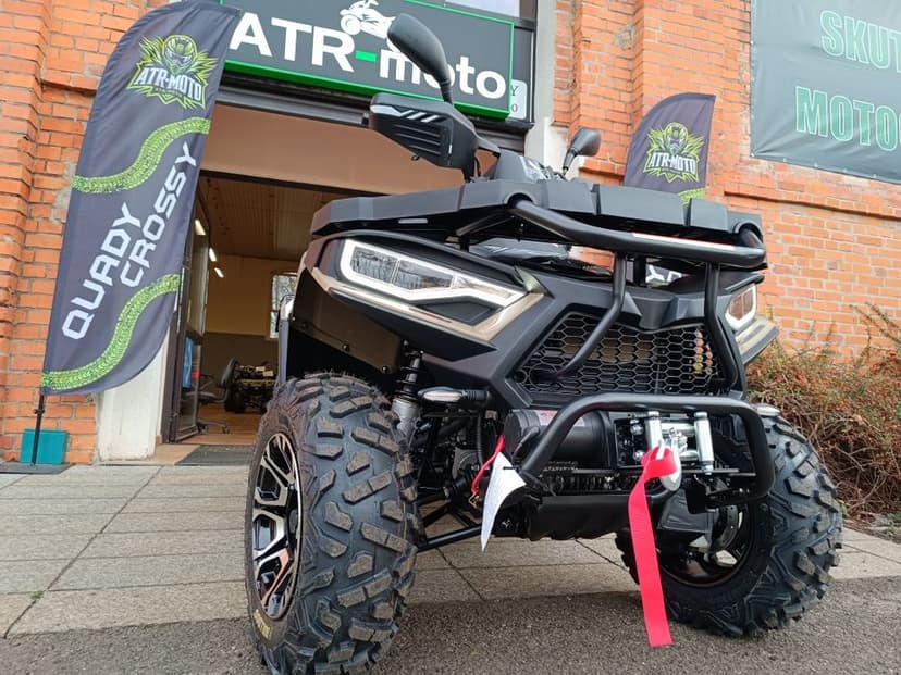 Duży QUAD LINHAI 370 Nowy 4x4 HOMOLOGACJA Wyciągarka Cena Promocyjna