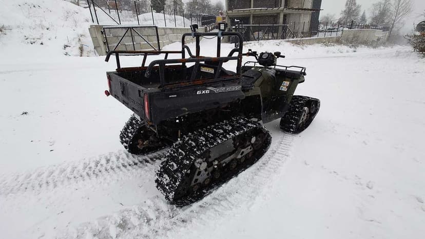 Gokart terenowy ratrak 6x6 Polaris sportsman gąsienice wszedolaz