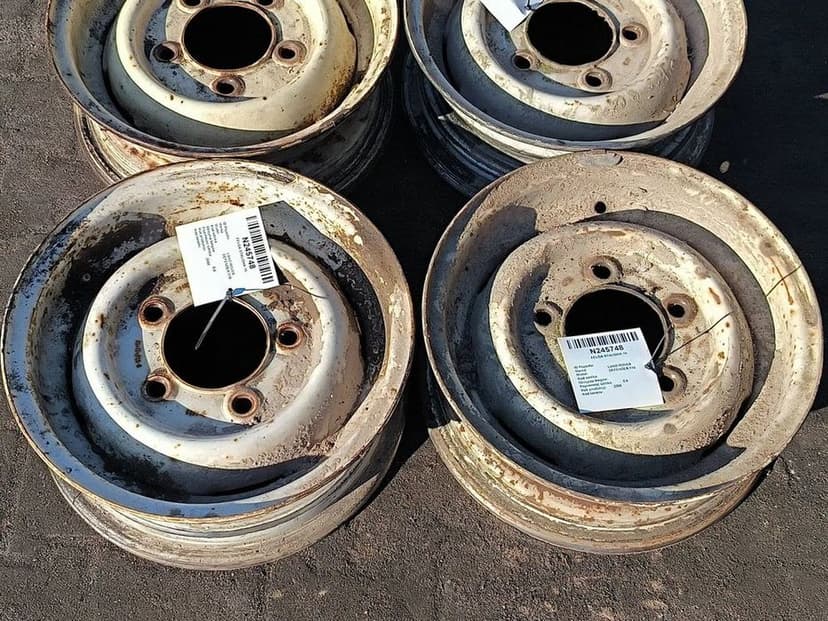 felgi stalowe komplet 16 cali 5x165 land rover defender 110 2000r.