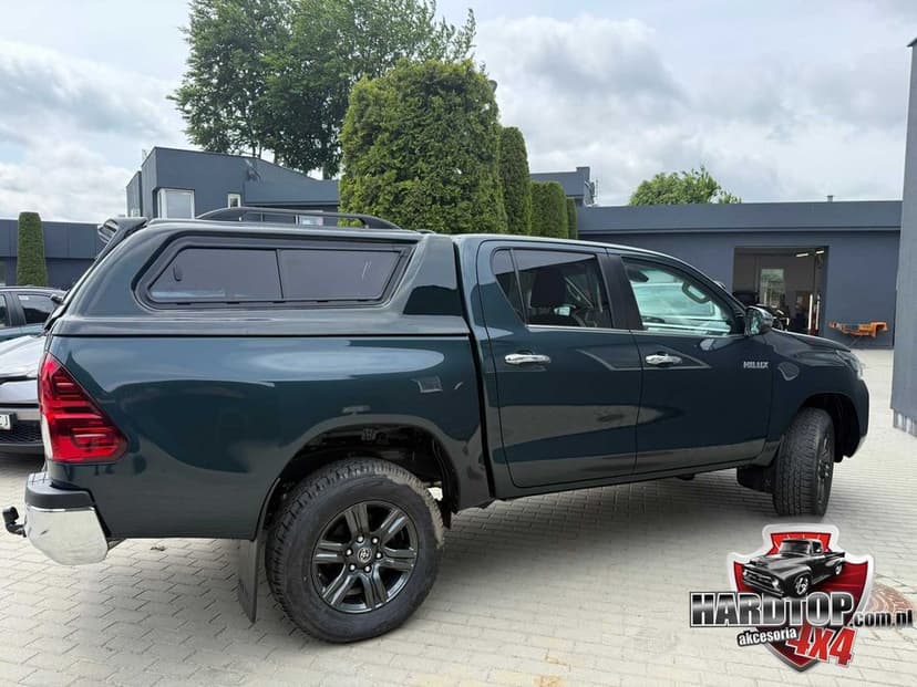 Zabudowa Paki PREMIUM HARDTOP (Szyby Przesuwne) TOYOTA HILUX 2016+ 4x4