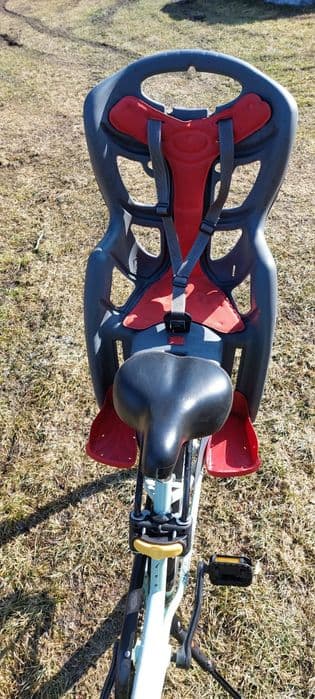 Fotelik rowerowy włoski Bellelli model PePe