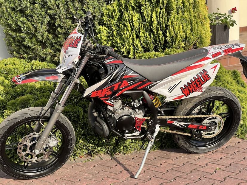 Beta rr 50cc 2015r supermoto prawko AM