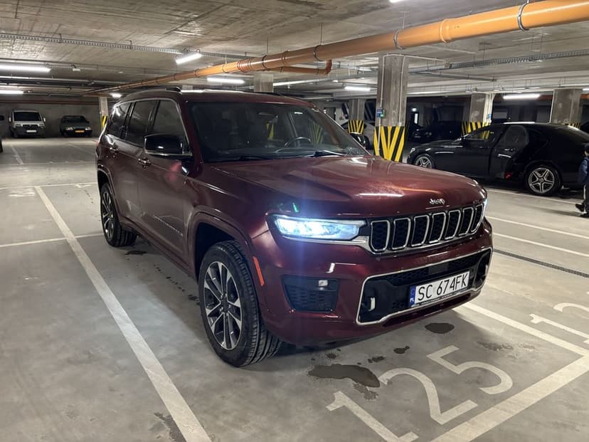 Jeep grand cherokee wl overland long faktura vat