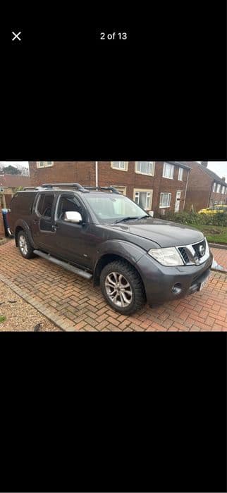 2010 Nissan Navara Outlaw 3.0dci v6 automat pali jezdzi Anglik