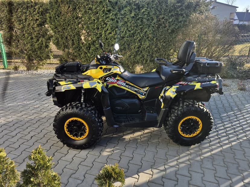 Quad Can Am Outlander 1000 MAX XTP - zarejestrowany! Pług! 6750 km !